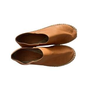 Vince Brown Suede Espadrille Loafers Sz 6M